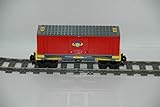 Lego 9V + RC Eisenbahn TRAIN 7939 Waggon Ladegut CITY CARGO WAGON CAR