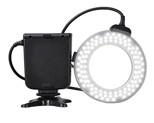 Dual Macro Led Ring Light/Flash Compatible With Canon Eos Rebel T6 (Applicable On All Canon Lenses) #TOP5