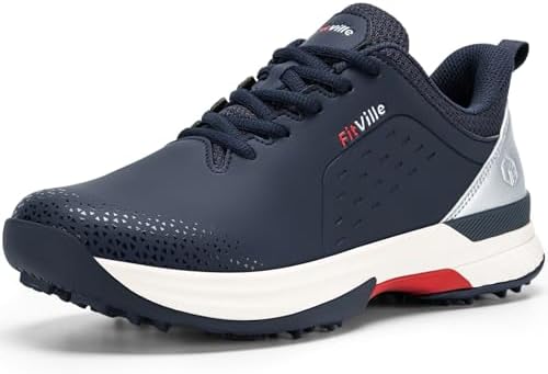 FitVille Extra Wide Men's Golf Shoes V5