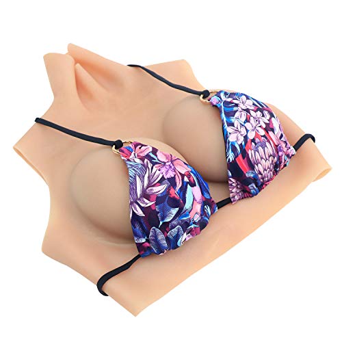 ROANYER 女装 おっぱい Dカップ シリコンバスト 男の娘 コスプレ 女装子 女装男子 乳ガン術後 偽乳 変装 デカいおっぱい チェンソーマン