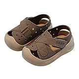 Zonkacen Boy's Anti Skid Fashion Quick Dry Beach Sandals for Summer Outdoor Walking Water Sport Upstream Surfing Fishing Hiking Brown 3 Infant
