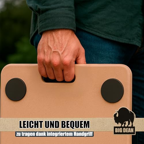 BigDean 3x Möbelroller Transportroller 250kg Rollbrett MDF Möbel Hund Roller