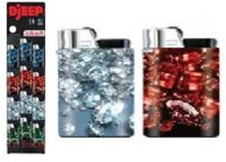 Djeep Jewels Gems Full Size Lighter 24 Per Card D Jeep Gemstones Jewels