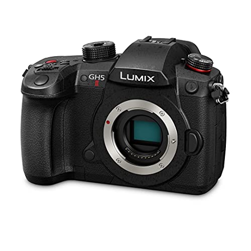 Panasonic DC-GH5M2 Lumix hybrydowy aparat bezlustekowy (transmisja strumieniowa na żywo, Live MOS 20.3MP, wideo C4K/4K 60p/50p), czarny