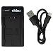 Produktbild vhbw USB Ladegerät kompatibel mit Grundig DLC-1500 Kamera Camcorder/Akku - Ladeschale, Ladeanzeige, 8,4 V