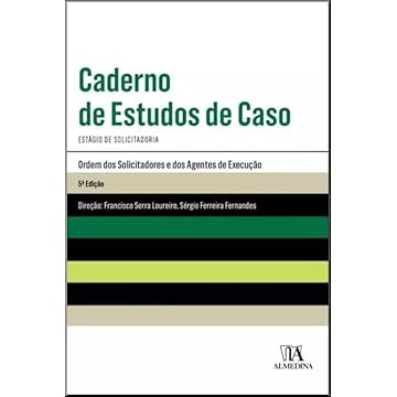 Capa do livro Caderno de Estudos de Caso: Estágio de Solicitadoria