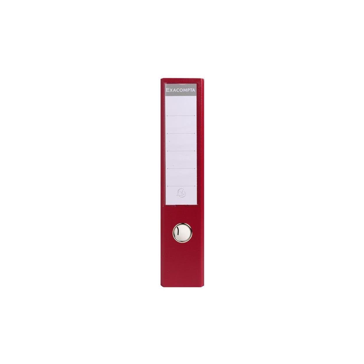 Aktenordner, A4, Rücken 70 mm, PVC-Beschichtung, verschiedene Farben (10 helle Farben) – 10 Stück