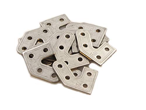MakerBeam 45 Degree Brackets (Pack of 12) Designed for MakerBeam (10x10mm in Diameter).