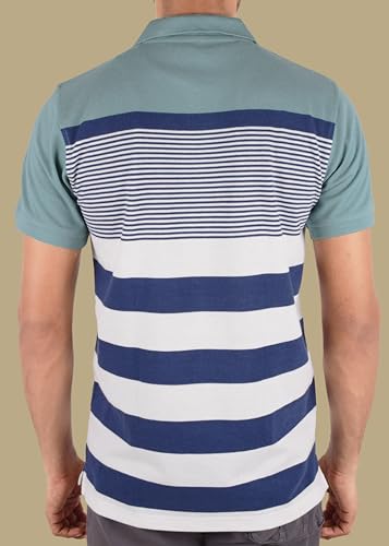 Image of 3BROS Men's Collor Neck Polo T-Shirt, Anti Stain and Half Sleeves, Cotton Blend, Regular Fit Tshirt for Men || Mens t Shirt