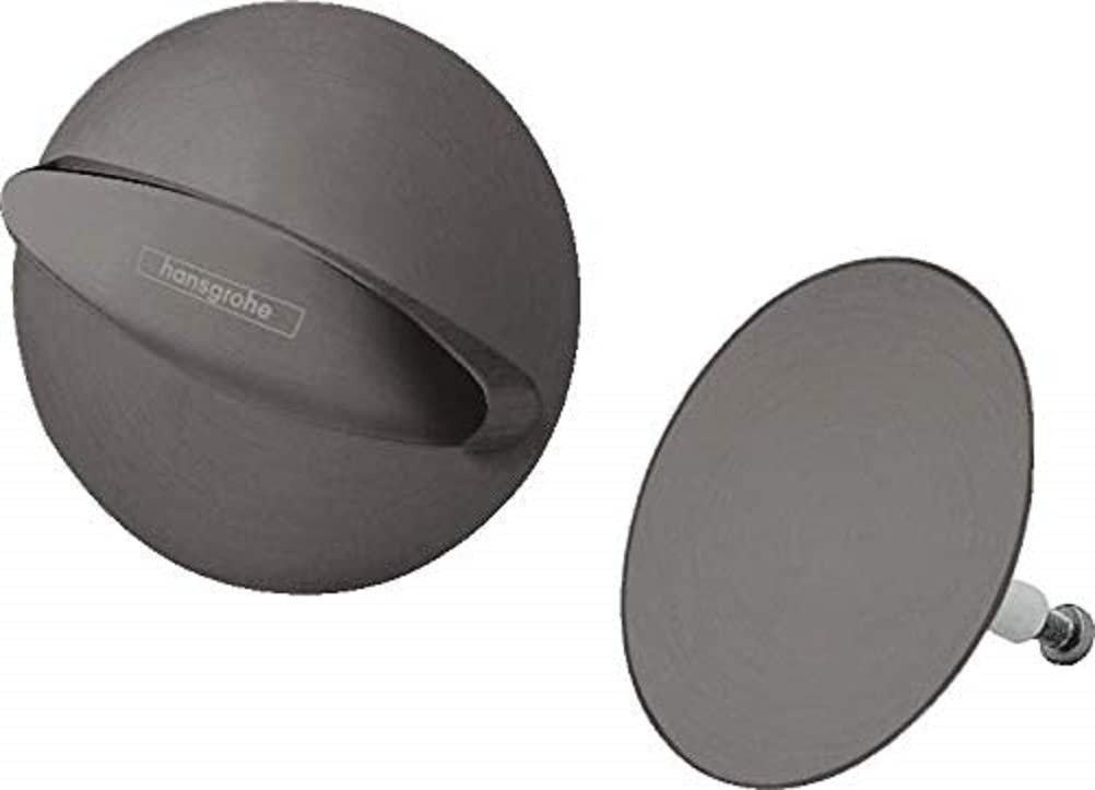 Hansgrohe Brushed Black Chrome. Flexaplus Bath Spout Complete Set, Brushed Black Chrome