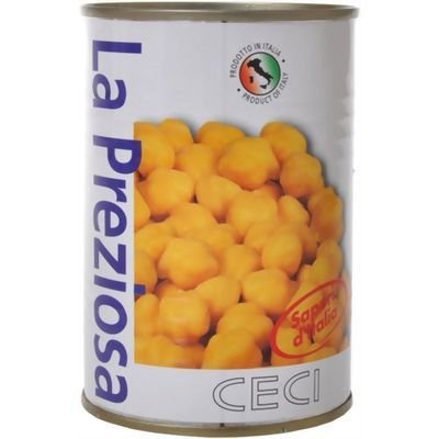 Amazon | ラ・プレッツィオーザ チェーチ（ひよこ豆）水煮缶400g | La