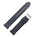 MARATHON Vulcanized Rubber Watch Band/Strap (20 mm, Black)