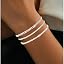 3PCS Silver tennis