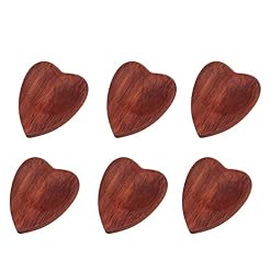 Médiator de Guitare Acoustique Solide de 6 Pièces, Médiator de Guitare en Forme de Coeur en Bois pour Basse de Guitare… - Les Beatles, Paul McCartney, John Lennon, RIngo Starr, George Harrison Médiator de Guitare Acoustique Solide de 6 Pièces, Médiator de Guitare en Forme de Coeur en Bois pour Basse de Guitare… – Image 7