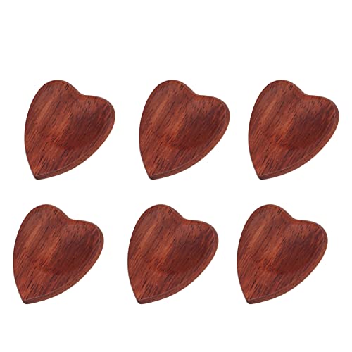Médiator de Guitare Acoustique Solide de 6 Pièces, Médiator de Guitare en Forme de Coeur en Bois pour Basse de Guitare… - Les Beatles, Paul McCartney, John Lennon, RIngo Starr, George Harrison Médiator de Guitare Acoustique Solide de 6 Pièces, Médiator de Guitare en Forme de Coeur en Bois pour Basse de Guitare… – Image 8