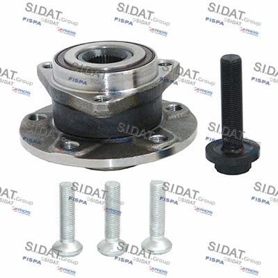 SIDAT Juego de cojinete de rueda 460223 eje delantero GOLF VI (5K1) 136,5mm