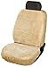 Walser Auto-Sitzbezug Lammfell Trish, Lammfellbezug-Auto, Autositzfell, Auto Fell-Sitzbezug, Autositzschoner mit Fell, Lammfell-Bezug beige 20037