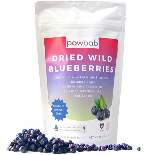 powbab Dried Wild Blueberries