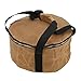 Borsa da Viaggio, Resistente all'Usura, Facile da riporre, Impermeabile, Impermeabile, per Il Campeggio all'aperto(Colore Fango)