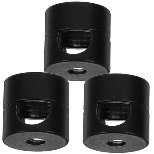 3pcs Ganchos de Techo de Metal 0.7cm de Diámetro para Colgar Luces Organizador de Alambre de Aluminio Resistente para Gestión de Cables en Casa y Oficina miniatura 1
