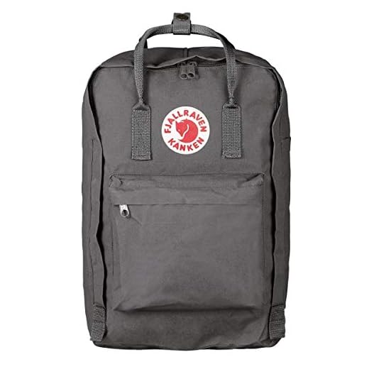 Fjällräven F27173 Laptoprucksack 17" Kanken Synthetik 20 l (Super Grey)