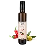 GLOSA MARINA - Olivenöl mit Chili - 250ml Flasche (mit Chili)