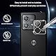Lemxiee 3 Stück für Motorola moto edge40 Neo 5G kameraschutz Panzerglas HD Anti-Scratch Einteilige Panzerglas Kamera Schutzfolie für Motorola moto edge40 Neo 5G