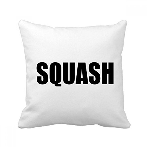 Coussin Squash carré multicolor 40x40 cm avec insert et motif légumes