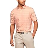 Under Armour mens Charged Cotton Scramble Stripe Golf Polo, Calla (689)/Calla, X-Large