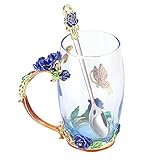 MATÉRIAU PREMIUM: Fabriquée en verre émaillé de haute qualité, garantissant durabilité et résistance