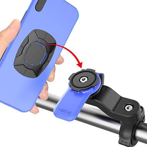 Image of Bike Handlebar Phone Mount Accessories for Scooters 4.8in-7.2in Smartphones | Cell Phones & Accessories | Cell Phone Accessories | Mounts & Holders