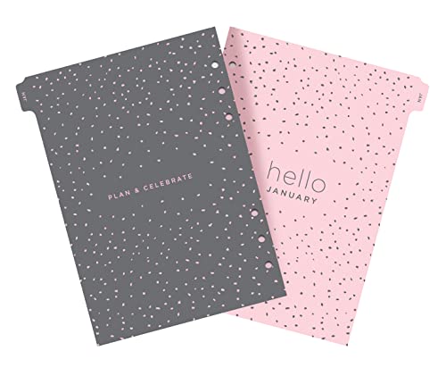 Filofax A5 Coriandoli Settimana su Due Pagine