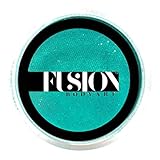 Fusion Body Art Pro Face Paint | Pearl Mermaid Green (25gm), Professional Quality Water Activated...