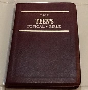 Leather Bound The New Teen's Topical Bible Book