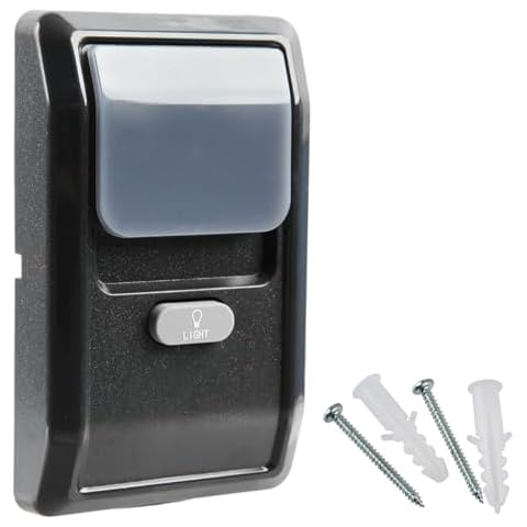 Garage Outlet Garage Door Opener Remote Control Security Multi Function Wall Mounted Panel Pad Replacement for Liftmaster Chamberlain Craftsman Sears (882LMW) Cover