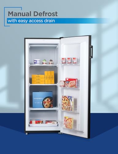 BLACK+DECKER 10 Cu Ft Black Freezer