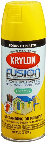Krylon Fusion Spray Paint Gloss Sunbeam 12 Ounces Krylon Fusion Spray Paint Gloss Sunbeam 12 Ounces