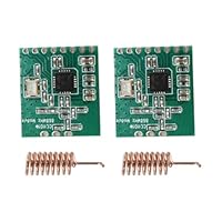 Fasizi CC1101-Modul, 868 MHz, Funkmodul, HF-Kommunikationsmodul für automatische Zählerablesung, Fernsteuerung, Fernerkundungsmessung (2 Stück)