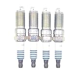 HJLXCSLUJ 4PCS CM5G-12405-BA Iridium Spark Plug Candle Compatible with Ford Focus CM5G12405BA