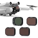 HAPAW CPL & ND Filter für DJI Mini 3 Pro, [4-Stück] ND Filter ND8 ND16 ND32 + Einstellbar CPL Filter, Mehrfach Beschichtete Filter Kamera Objektiv Filterset kompatibel mit DJI Mini 3 Pro Zubehör