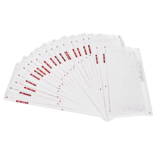 Tarjetas perforadas para máquina de tejer SK280 SK325 SK327 patrones finos