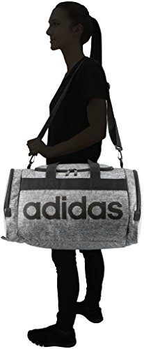 adidas Unisex Santiago Duffel Bag, Onix Jersey/Black, ONE SIZE