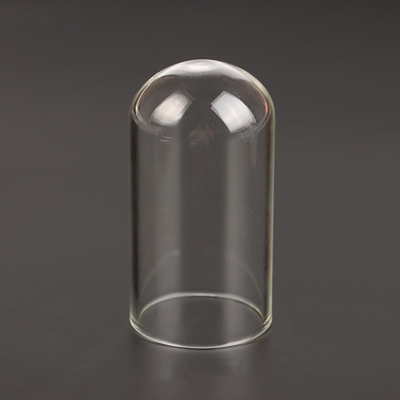 Tubular G9 Glass Cover Threaded Neck Lamp Shade Replacement Parts Sturdy Glass Protectant Tube Frost Cover For G9 Bulb