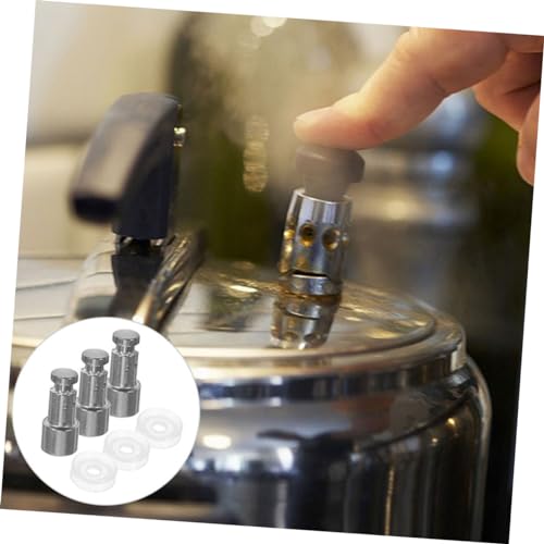 Kit de 6 válvulas flotantes para ollas eléctricas a presión, con anillos de sellado, repuestos fáciles de instalar miniatura 4