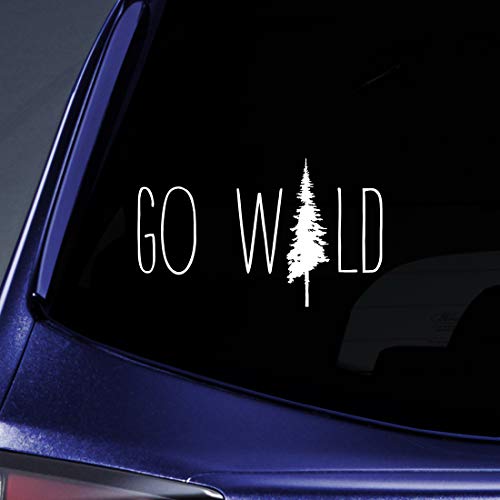 Bargain Max Decals Go Wild Tree Sticker Decal Notebook Car Laptop 8