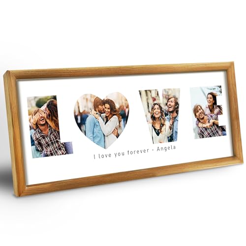 CUSTOM STEWARD Gifts for Him/Her - Personalized Photo Frame with
