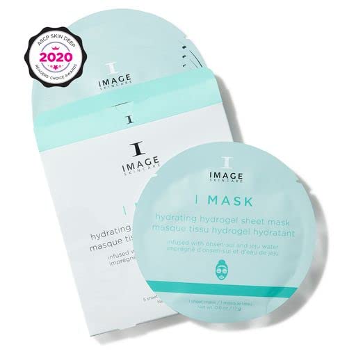 IMAGE Skincare Hydrating Hydrogel Sheet Mask -Formulated with a Blend of Amino Acids Antioxidants and Aloe Vera This Mask Helps Support the Appearance of Hydrated Skin,1 Count (Pack of 1)