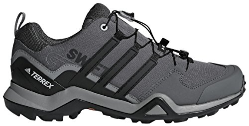 adidas outdoor Terrex Swift R2 Hiking Shoe - Men's Grey Three/Black/Grey Five, 10.0