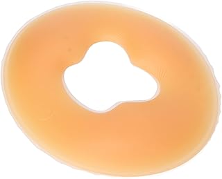Pwshymi Almofada de relaxamento facial, almofada de silicone para relaxamento e relaxamento para a pele com elasticidade redonda para mulheres