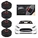 minghaoyuan Goma Gato Hidráulico, 4 pcs Almohadilla de Goma para Tesla Model 3, Bloque de Goma Gato Jack Pad Adaptador de Almohadilla de Elevación para Protector Vehículos Elevador Coche
